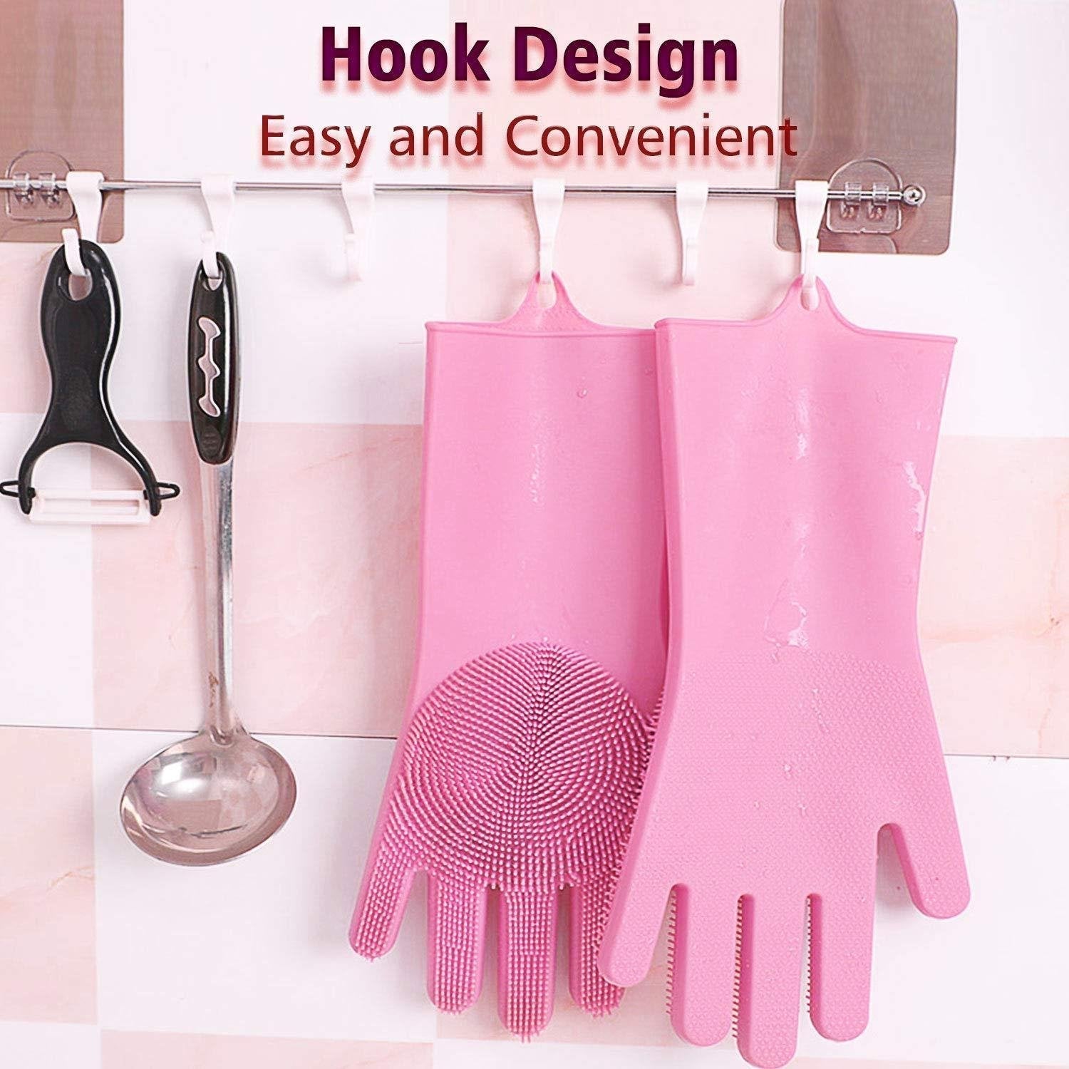 Multicolor silicone scrubber gloves Multicolor silicone scrubber gloves